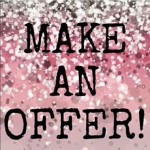 If the price is too high, make me an offer. ❤️